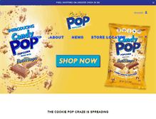 Tablet Screenshot of cookiepop.com